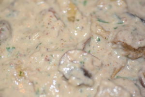 Vegan Mushroom "Cream" Sauce w/o oil