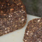 No-knead Cracked Barley Black Bean Bread