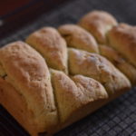 Vegan Challah Corn Raisin Bread